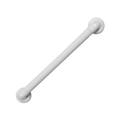 BARRA APOIO 36MMX50CM PVC BLISTER ASTRA