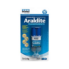 ARALDITE LIQ TRANSP SERINGA 10MIN 06G