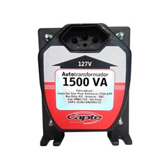 TRANSFORMADOR BIVOLT 1500VA/1050W CAPTE