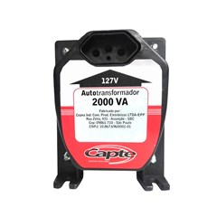 TRANSFORMADOR BIVOLT 2000VA/1400W CAPTE