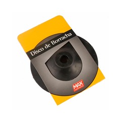 DISCO DE BORRACHA SEMI RIGIDO 4.1/2” MAX