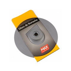 DISCO DE BORRACHA RIGIDO 7” CINZA MAX