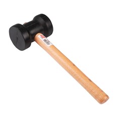 MARTELO BORRACHA 60MM PRETO MAX