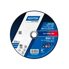 DISCO CORTE INOX 180X1.6X22.23MM BNA12