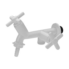 TORN PLAST MAQ LAVAR BRANCA C/BICO HERC