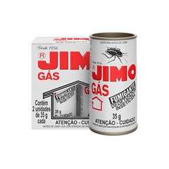 MATA INSETOS C/2 GAS FUMIGANTE 35GR JIMO
