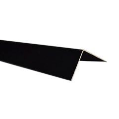 CANTONEIRA L ALUM PRETO  3/4 3M ALUREM