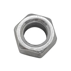 PORCA SEXT  3/8” UNC ZINCADA C/200 LP