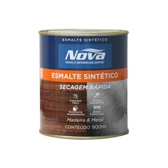 ESMALTE SINT BRILH PRETO  900ML NOVA