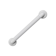 BARRA APOIO 36MMX40CM PVC ASTRA