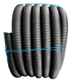 DRENO CORRUGADO 100MM 4”X25M BRAVODUTO
