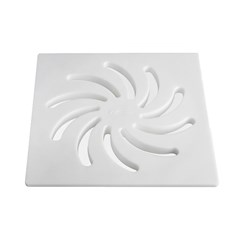 GRELHA PVC QUADRADA BR 100 AMANCO