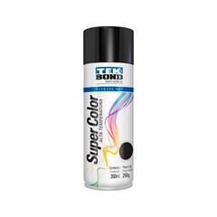 SPRAY TEKBOND ALTA TEMP 250G PRETO BRILH