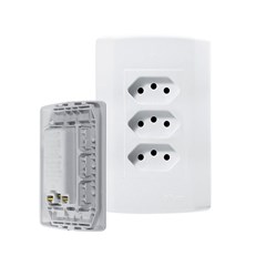 TOMADA FACIL MODUL 3TOM 2P+T 20A BR 7251