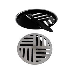 GRELHA C/FECHO AUTOM RD 10CM CR ESTRELA