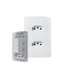 TOMADA FACIL MOD. 2TOM 10A BR FOSCO 7942