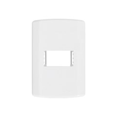 PLACA BR FOSCO 4X2 C/SUP. P/1 MOD. 7995