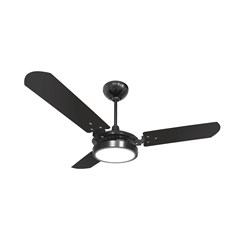 VENTILADOR TETO VALEN LED 220V PRETO